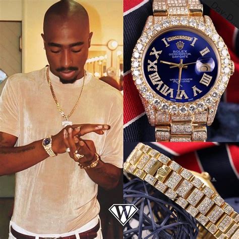 what rolex did tupac have|Rolex 118348.